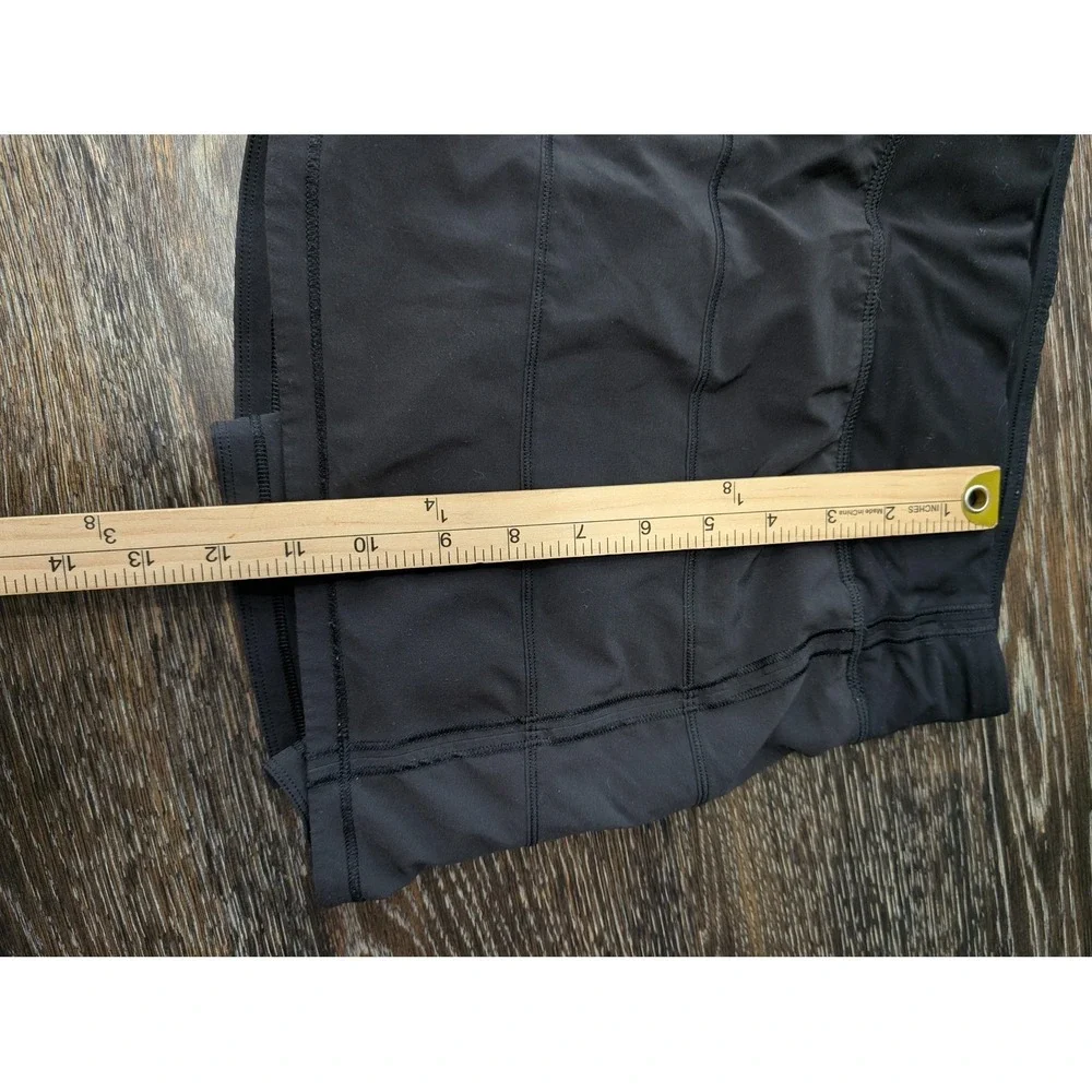 Lululemon Skort Womens 6 Black Athletic Short Pull‎ On Pockets Polyester Spandex